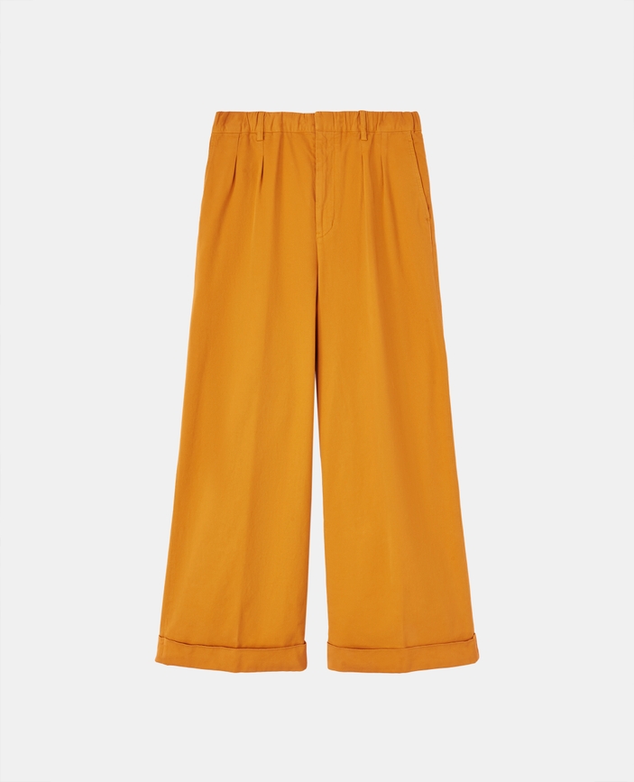 Unisex garment-dyed pants
